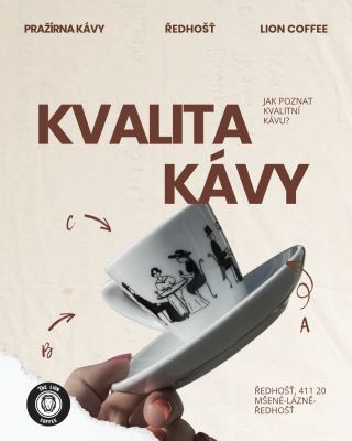 Na kvalitě si zakládáme. Ne každý šálek kafe je totiž stejný. ☕️ My bereme jen tu nejvyšší kvalitu – výběrovou, ručně...